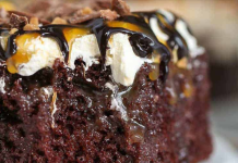 Chocolate Caramel Cake