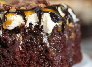 Chocolate Caramel Cake