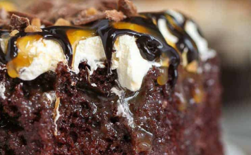 Chocolate Caramel Cake