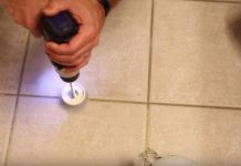 Here’s a great tip to quickly clean your kitchen and bathroom.