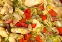 Chicken Cabbage Stir Fry