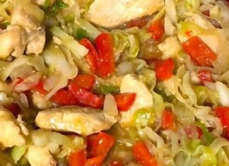 Chicken Cabbage Stir Fry