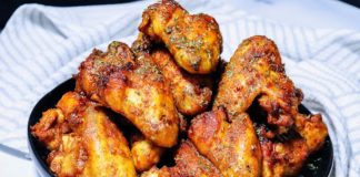 Butter Baked Chicken Wings, Iris