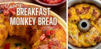 Savory Breakfast Monkey Bread