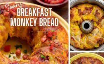 Savory Breakfast Monkey Bread