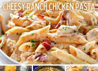 Cheesy Ranch Chicken Pasta