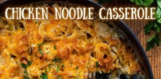 Skillet Chicken Noodle Casserole