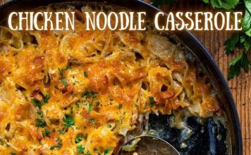 Skillet Chicken Noodle Casserole