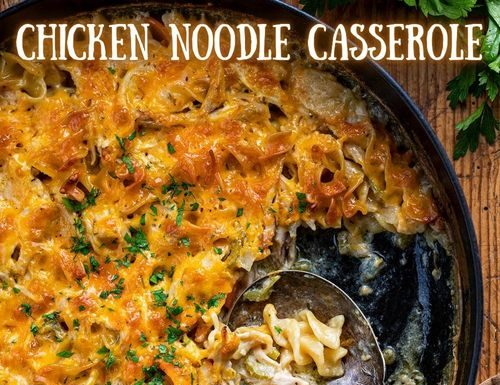 Skillet Chicken Noodle Casserole