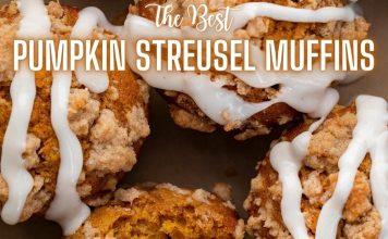 Pumpkin Streusel Muffins