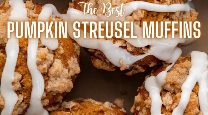 Pumpkin Streusel Muffins