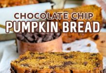 PUMPKIN CHOCOLATE CHIP BREAD