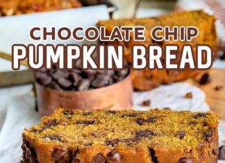 PUMPKIN CHOCOLATE CHIP BREAD