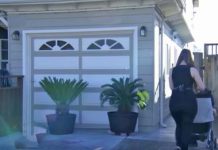 This single mother is forced to live in a garage with her children