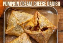 Pumpkin Cream Cheese Danish
