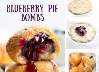 Blueberry Pie Bombs
