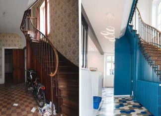 An abandoned house in France underwent a radiant transformation