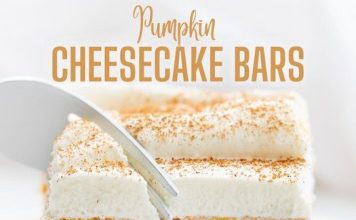 Pumpkin Cheesecake Bars