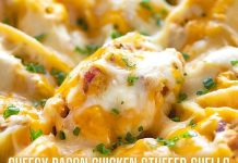Cheesy Bacon Chicken Stuffed Shells