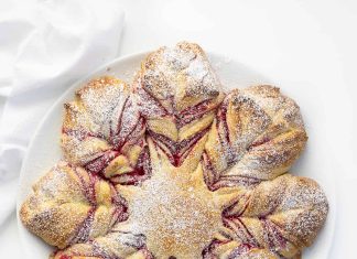 Cranberry Orange Star Bread