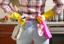 Here’s a Brilliant DIY Trick to Speed Clean Your Kitchen and Bathroom