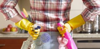 Here’s a Brilliant DIY Trick to Speed Clean Your Kitchen and Bathroom