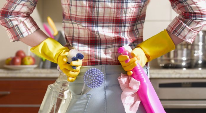 Here’s a Brilliant DIY Trick to Speed Clean Your Kitchen and Bathroom