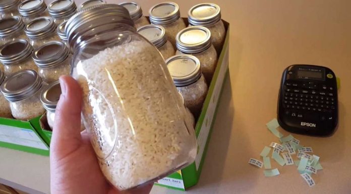 The Benefits Of Keeping A Jar Of Rice In The Closet