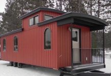 The Caboose-Inspired Tiny Home Is As Cute As It Is Unique