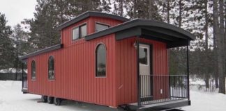 The Caboose-Inspired Tiny Home Is As Cute As It Is Unique