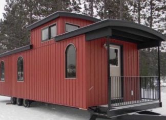 The Caboose-Inspired Tiny Home Is As Cute As It Is Unique