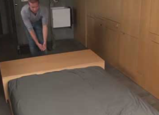 Man Completely Transforms A Run-Down, 250-Square-Foot Apartment Into A Beautiful Space