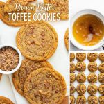 Browned Butter Toffee Cookies