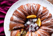 Cranberry Orange Bundt Cake