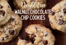 Walnut Chocolate Chip Cookies {DoubleTree Copycat}