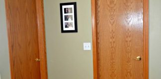 Sherri Transformed Her Cheap Wooden Doors For Only $20
