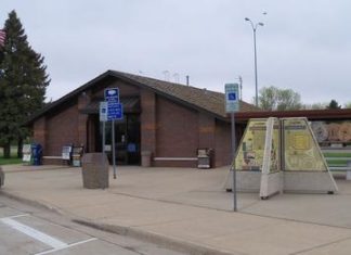 A mother gives a chilling warning after her child is nearly abducted at a highway rest stop