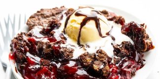 Chocolate Cherry Dump Cake