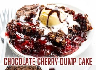 Chocolate Cherry Dump Cake