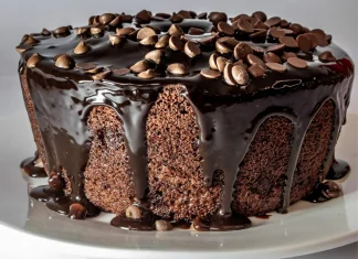 Chocolate Depletion Cake with Chocolate Frosting