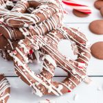 Chocolate Covered Peppermint Pretzels