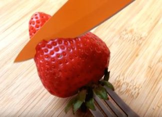 How to Make a Gorgeous, DIY Strawberry Rose for Valentine’s Day