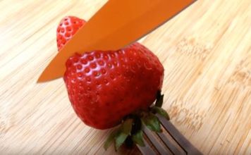 How to Make a Gorgeous, DIY Strawberry Rose for Valentine’s Day