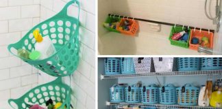 8 Ways To Organize Your Home Using Dollar Store Baskets