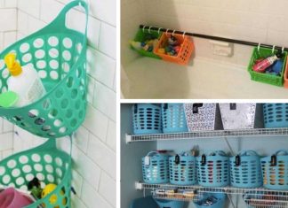 8 Ways To Organize Your Home Using Dollar Store Baskets
