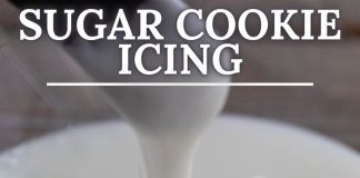Sugar Cookie Icing Recipe