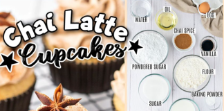 Chai Latte Cupcakes