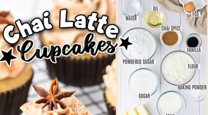 Chai Latte Cupcakes