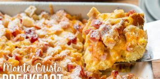 Monte Cristo Breakfast Casserole