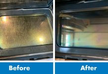 How To Efficiently Clean The Oven’s Glass Door